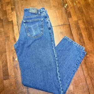 Vintage Levi's SilverTab Loose Jeans Men 33x34 Blue 90s Made in USA Baggy Denim‎